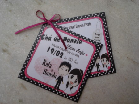 Convite Chá de Panela